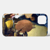 De apenschilder Case-Mate iPhone case (Achterkant (horizontaal))