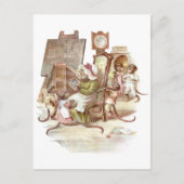 De apenschool briefkaart (Voorkant)