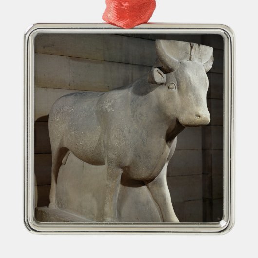 De Apis Bull uit het Serapeum, Memphis Metalen Ornament (Voorkant)