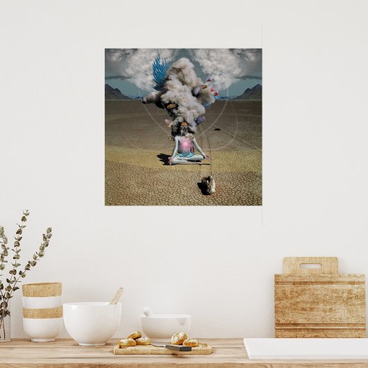 De Apocalyps in een Sinaasappel Poster (Keuken)