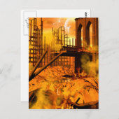 De apocalypse briefkaart (Voorkant / Achterkant)