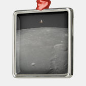 De Apollo 12 lunar module Intrepid Metalen Ornament (Links)