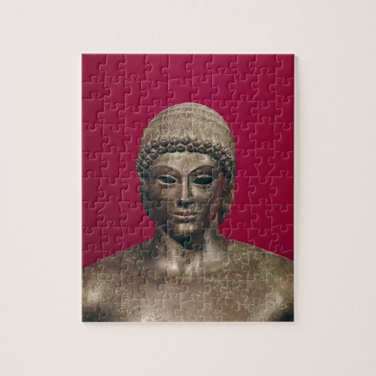 De Apollo van Piombino, hoofd van het standbeeld, Legpuzzel (Verticaal)