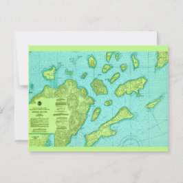 De Apostel Eilanden Kaart Briefkaart