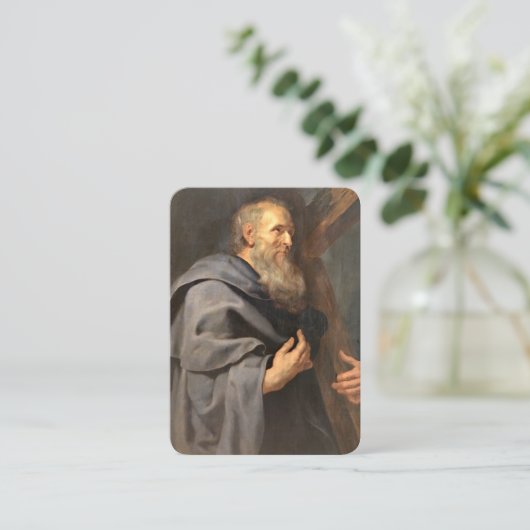 De apostel Filippus gebedsgebed Kaart Visitekaartje (Staand voorkant)