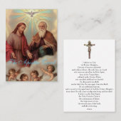 De apostel is gemaakt - Prayer Card (flat) Visitekaartje (Voorkant / Achterkant)