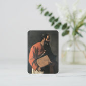 De apostel Jacobus de minder gebedsgebed Kaart Visitekaartje (Staand voorkant)