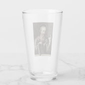De apostel Paulus door Philippe de Champaigne Glas (Achterkant)
