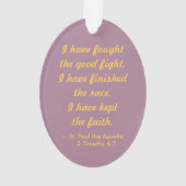 De apostel Paulus (PM 06) Acryl Ornament (achterkant)