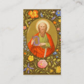 De apostel Paulus (PM 06), volbloed Visitekaartje (Voorkant)