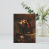 De apostel Paulus van Rembrandt van Rijn Feestdagenkaart (Staand voorkant)