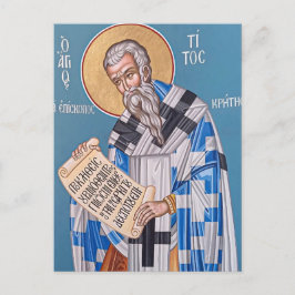 De apostel Titus van de Zeventig Orthodoxe Icoon   Briefkaart