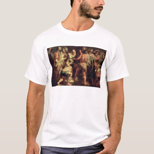 De apostelen, St. Paul en St. Barnabas in Lystra T-shirt (Voorkant)