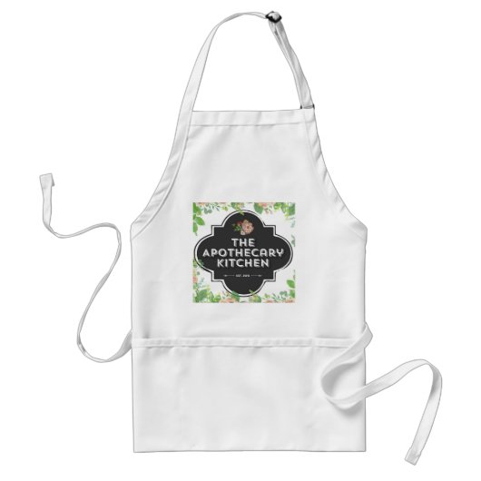 De Apothecary Kitchen Apron Standaard Schort (Voorkant)