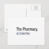 De apotheek...ik vind dit leuk briefkaart (Voorkant / Achterkant)