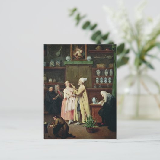 De apotheker briefkaart (Staand voorkant)