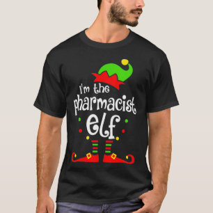 De apotheker Elf Xmas familie Friend Gift T-shirt