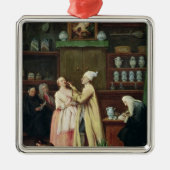 De apotheker metalen ornament (Voorkant)