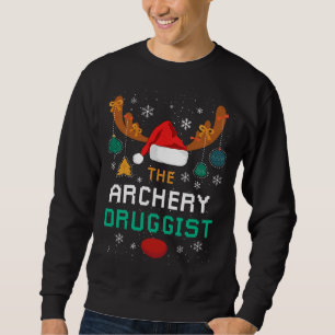 De Apotheker Rendier Grappige Kerst Pyjama Match Trui