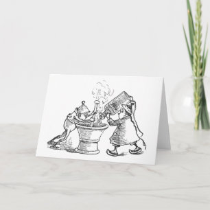 De Apothekers van de brownie Kaart