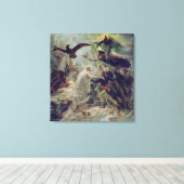 De Apotheose van de Franse Heros Canvas Afdruk (Insitu (Houten vloer))