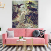 De Apotheose van de Franse Heros Canvas Afdruk (Insitu (Woonkamer))