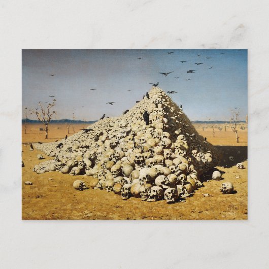 De Apotheose van de Oorlog Briefkaart (Voorkant)