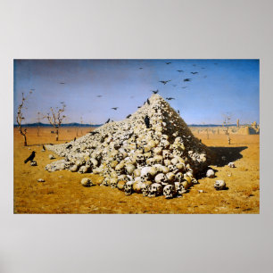 De Apotheose van de Oorlog Poster