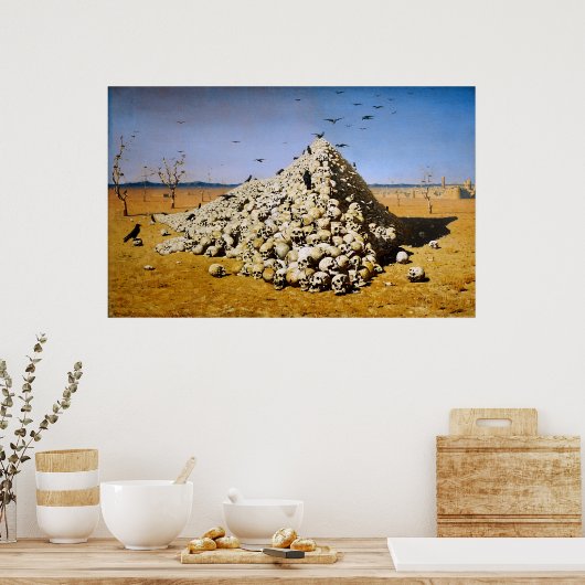 De Apotheose van de Oorlog Poster (Keuken)