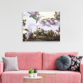 De Apotheose van George Washington - Landbouw Canvas Afdruk (Insitu (Woonkamer))