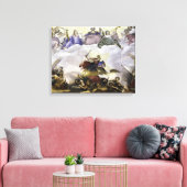 De Apotheose van George Washington - Oorlog Canvas Afdruk (Insitu (Woonkamer))