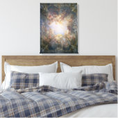 De Apotheose van Hercules, vanaf het plafond van T Canvas Afdruk (Insitu (Slaapkamer))