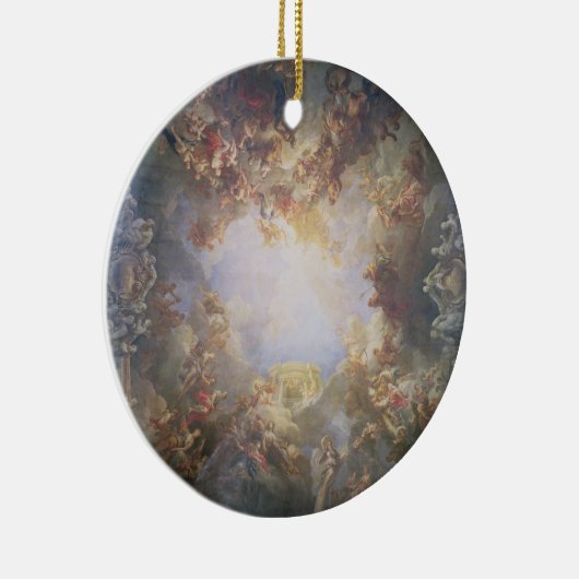 De Apotheose van Hercules, vanaf het plafond van T Keramisch Ornament (Rechts)