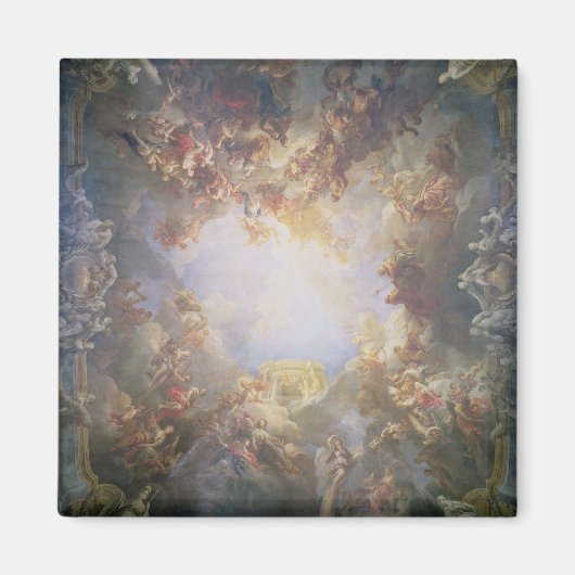 De Apotheose van Hercules, vanaf het plafond van T Magneet (Voorkant)