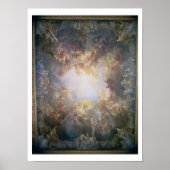De Apotheose van Hercules, vanaf het plafond van T Poster (Voorkant)