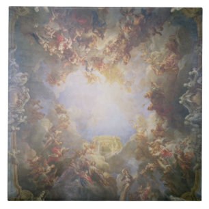 De Apotheose van Hercules, vanaf het plafond van T Tegeltje