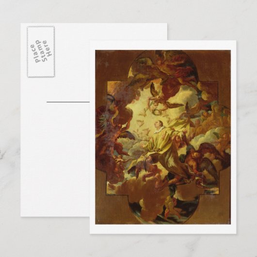 De Apotheose van St. Stephen Briefkaart (Voorkant / Achterkant)