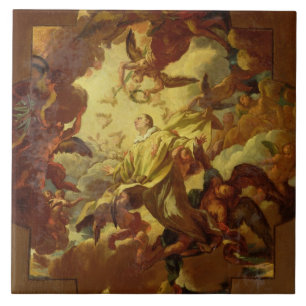 De Apotheose van St. Stephen Tegeltje