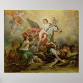 De Apotheose van Voltaire, 1778 Poster (Voorkant)