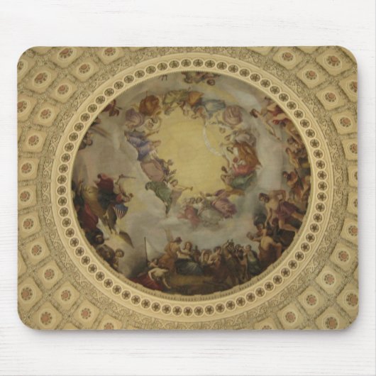 De Apotheose van Washington - Capitol Rotunda Muismat (Voorkant)