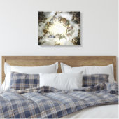 De Apotheose van Washington - Centrum Canvas Afdruk (Insitu (Slaapkamer))