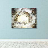 De Apotheose van Washington - Centrum Canvas Afdruk (Insitu (Houten vloer))