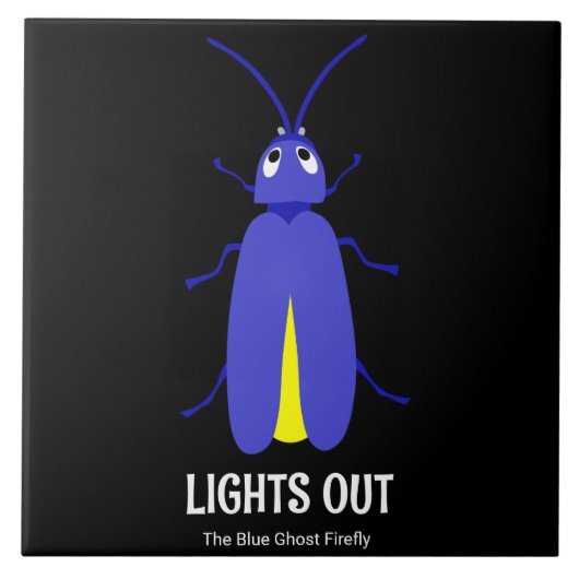 De Appalacian Lightning Bug Tegeltje (Voorkant)