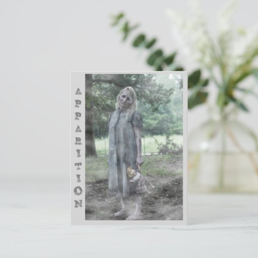 De apparatuur briefkaart (Staand voorkant)