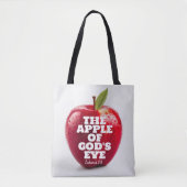 De appel van Gods oog wit Tote Bag (Voorkant)
