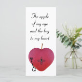 De appel van mijn oog en de sleutel tot mijn hart (Staand voorkant)