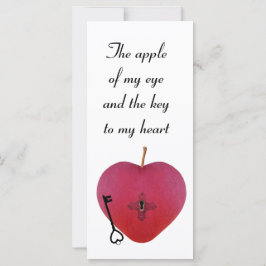 De appel van mijn oog en de sleutel tot mijn hart