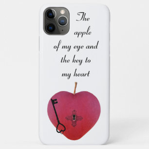 De appel van mijn oog en de sleutel tot mijn hart Case-Mate iPhone case