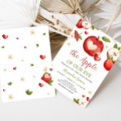 De appel van ons Baby shower Kaart