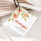De appel van ons Eye Autumn Herfst Baby shower Bedankjes Labels